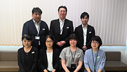 涌谷支店職員